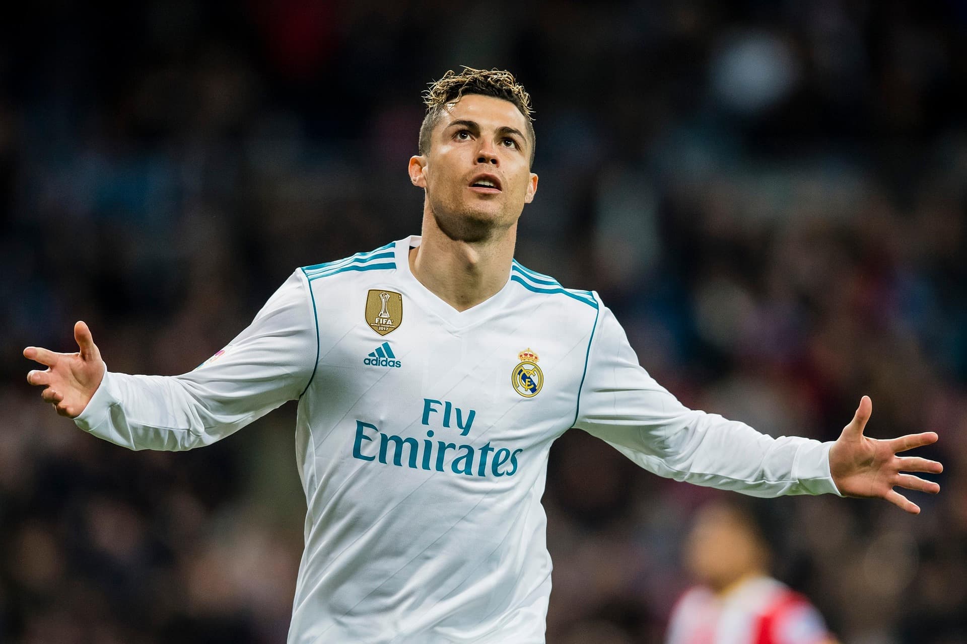 Cristiano Ronaldo football portrait